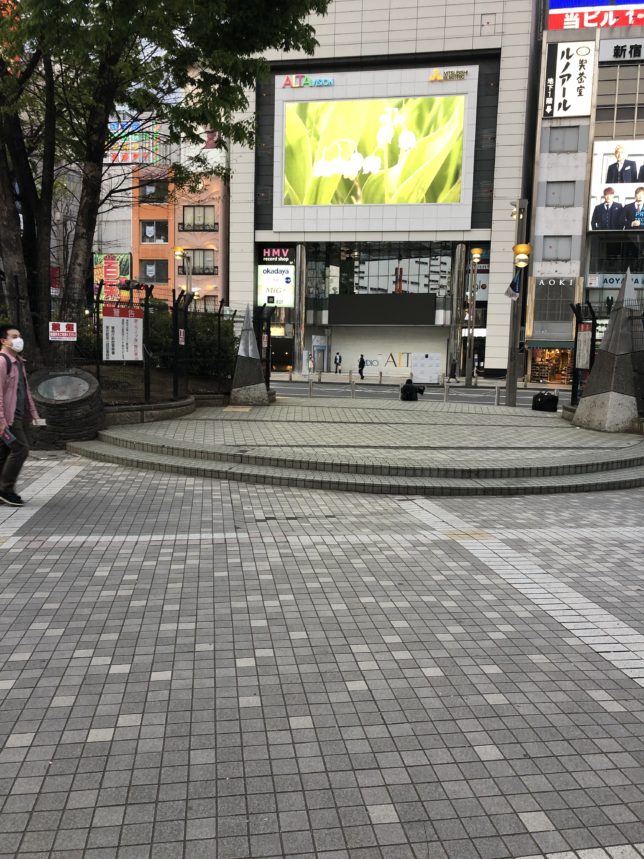 緊急事態宣言下の東京　２０２０年４～５月